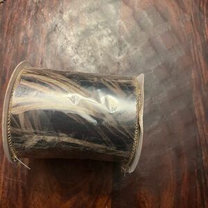 Black and Tan  camo Decorative Ribbon